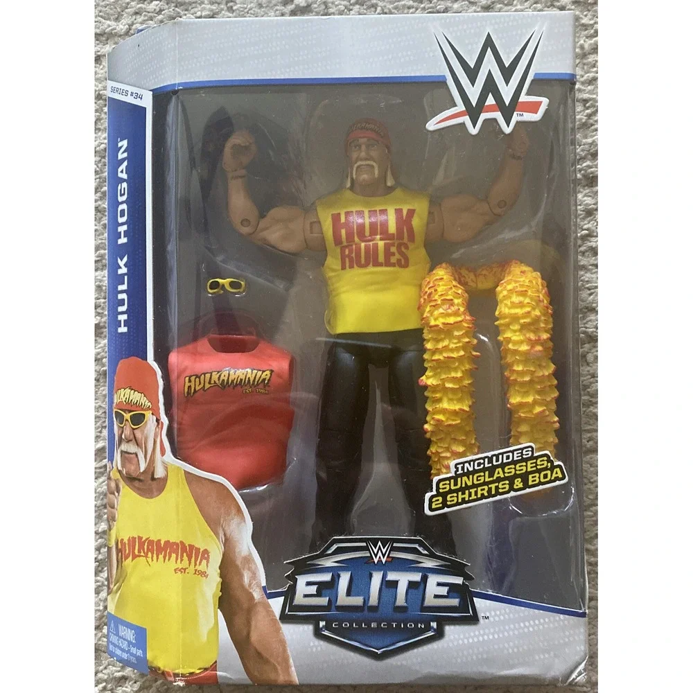 Hulk Hogan 2014 Mattel WWE Elite Collection Series 34 Action Figure